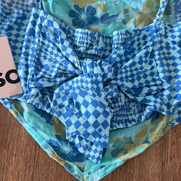 Good For Life Tie Back Crop Top - Picture 5 of 6